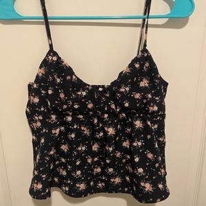 Pacsun floral tank top